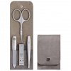 ZWILLING TWINOX Zestaw do manicure - taupe, 4 elementy